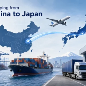 Shipping from China to Japan with sea freight, air freight, express courier, DDP delivery, Amazon FBA Japan logistics, customs review and port-to-door freight service