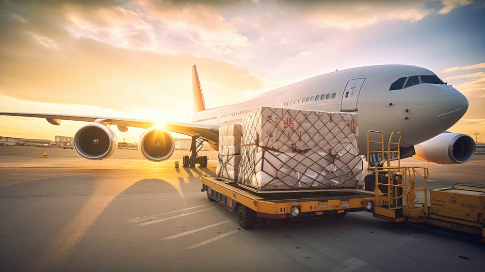 air freight China to Australia cargo plane route for urgent shipments