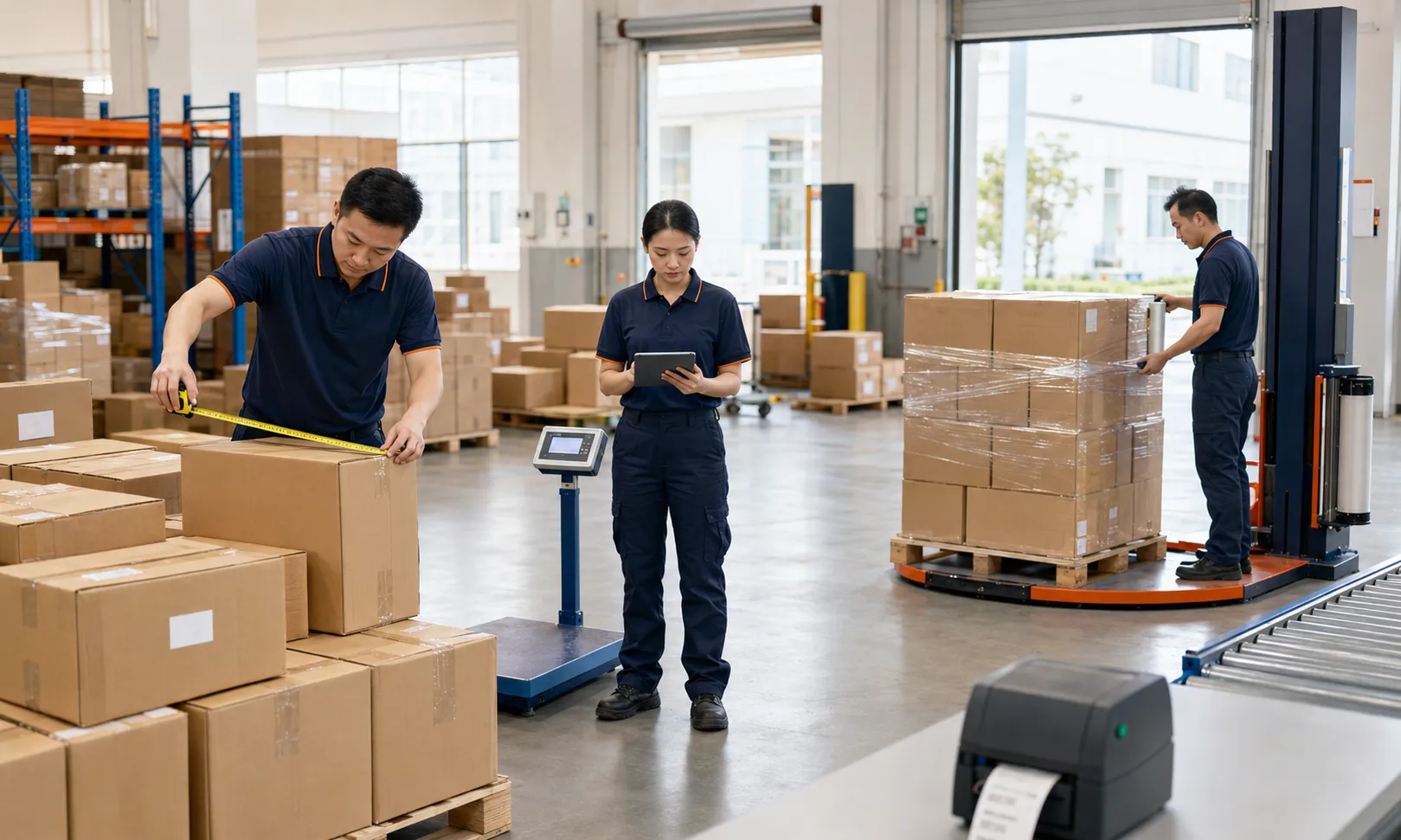 Step-by-step China import process showing supplier verification, product inspection, export documents, international freight, customs clearance and final warehouse delivery.