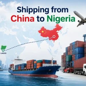Shipping from China to Nigeria by sea freight, air freight, express and DDP door-to-door logistics service to Lagos and other Nigerian cities.