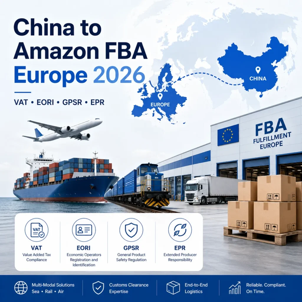 China to Amazon FBA Europe 2026 logistics and compliance guide