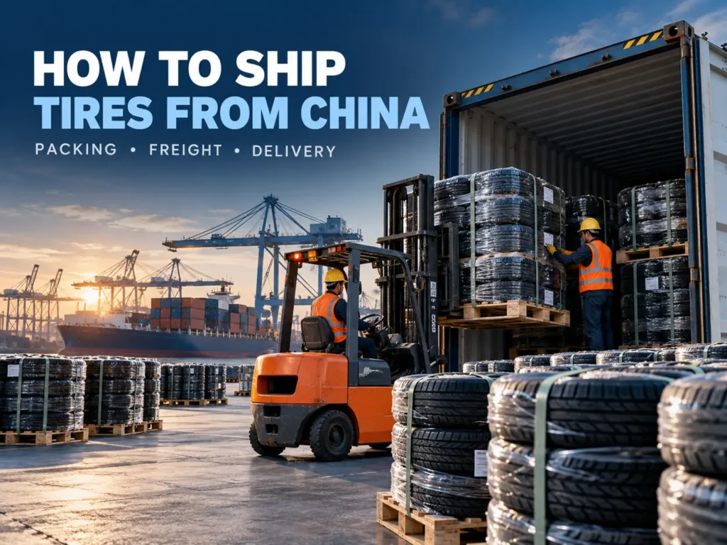 How to ship tires from China